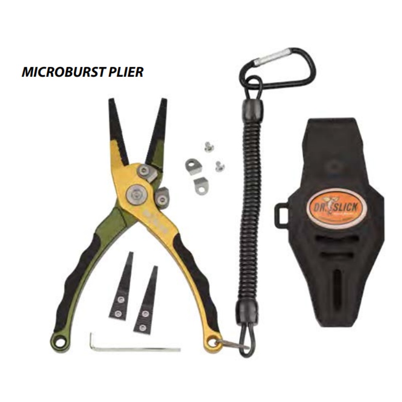 Dr. Slick – Microburst Plier|Green & Gold|Black