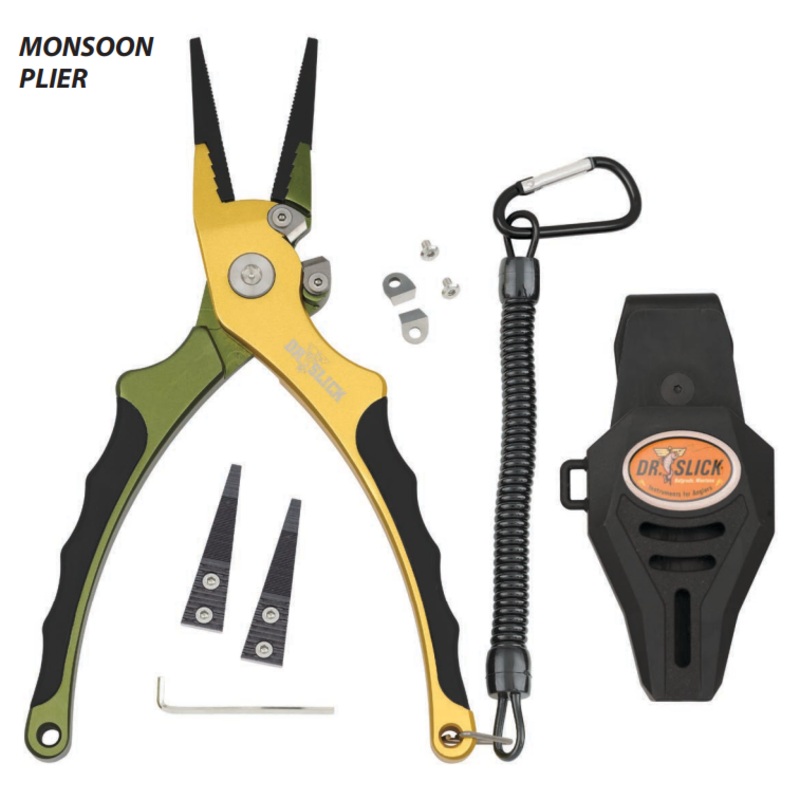Dr. Slick – Monsoon Plier|Green & Gold|Black