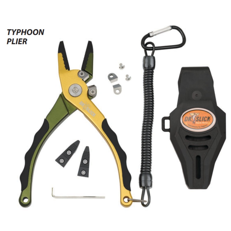 Dr. Slick – Typhoon Plier|Green & Gold|Black