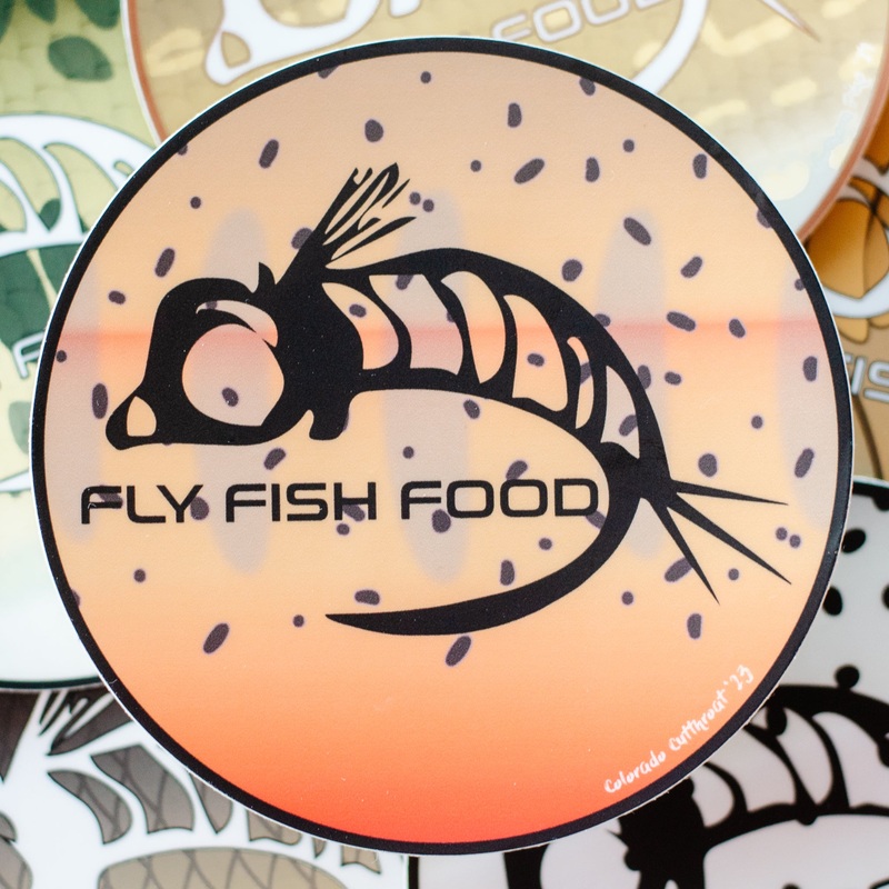 Fly Fish Food Sticker – Colorado Cutthroat Trout (4)
