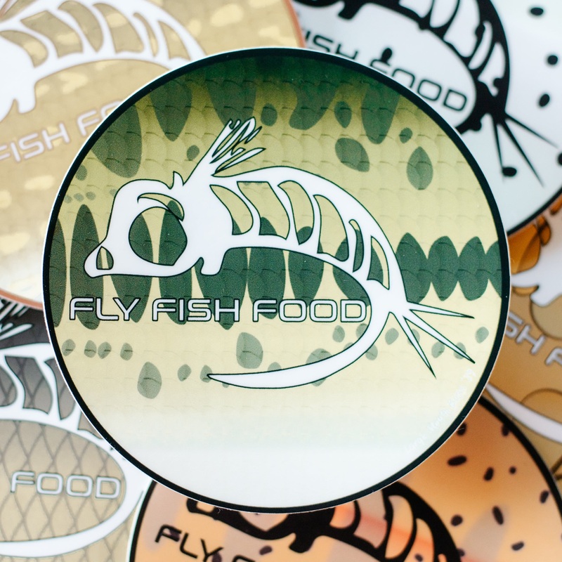 Fly Fish Food Sticker – Large Mouth Bass (4)