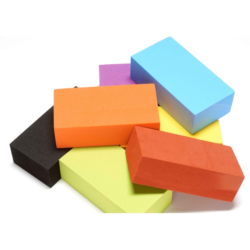 Fulling Mill Hard Foam Block|Black|Blue|Cocoa Brown|Olive|Orange|Purple|Red|Tan|White|Yellow
