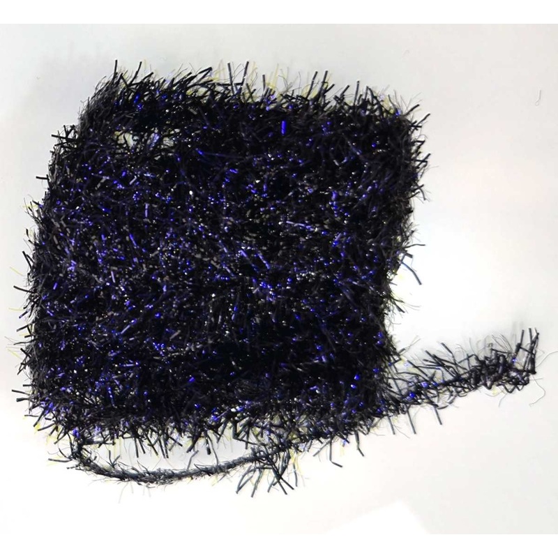 15mm UV Hackle Chenille|Black|Cinnamon|Cream|Dun|Ginger|Light Blue Dun|Rusty Dun|White
