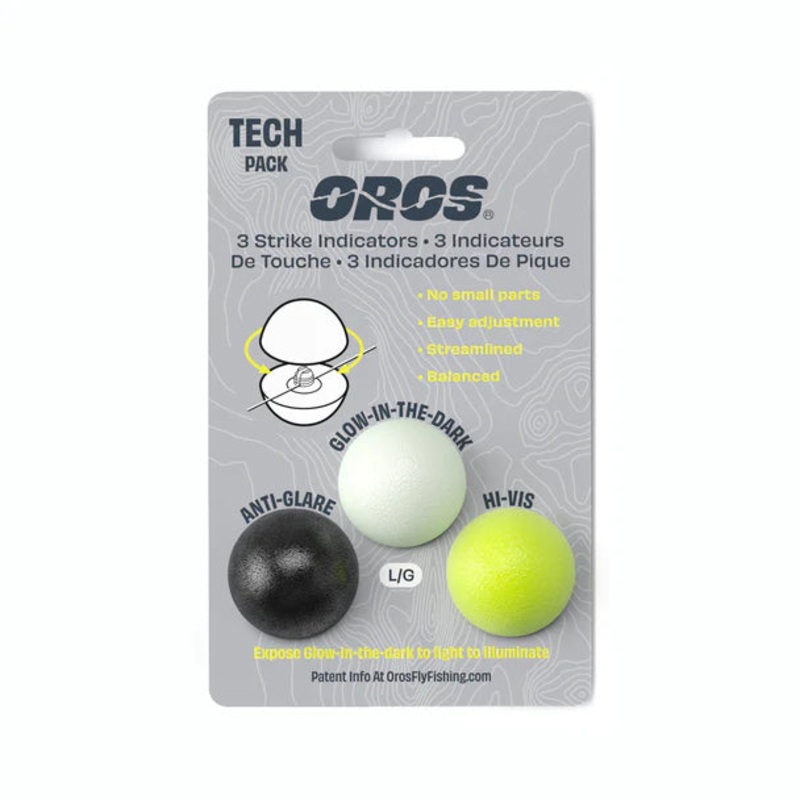 Oros Strike Indicator – 3 Pack – Tech Pack