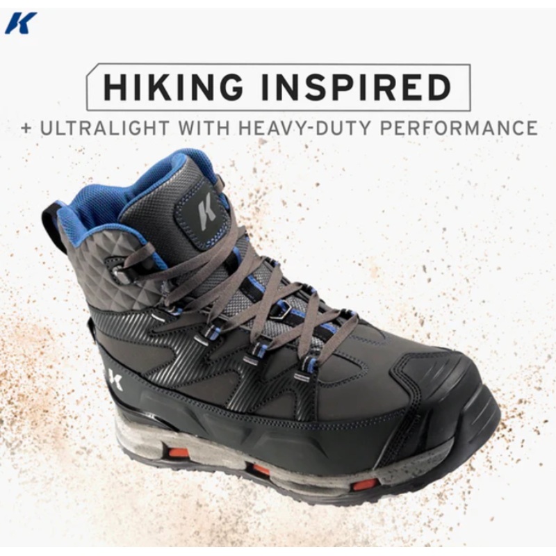 Korkers Men’s Bantam Lite Wading Boots: Kling-On and Studded Kling-On