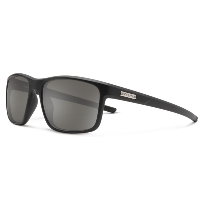 Suncloud Respek – Matte Black – Polarized Gray