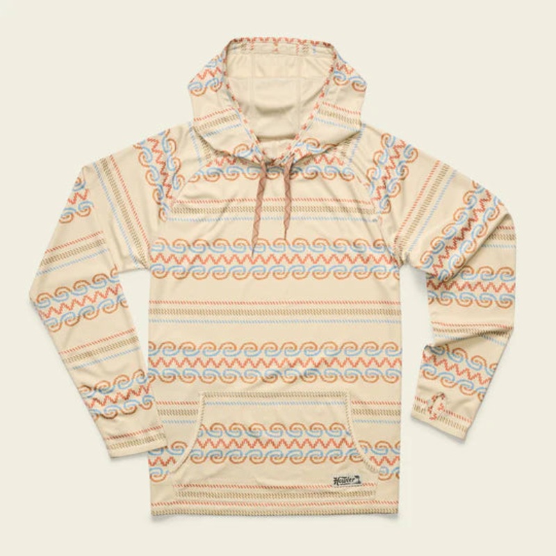 Howler Bros – Loggerhead Hoodie – Zicatela: Off White