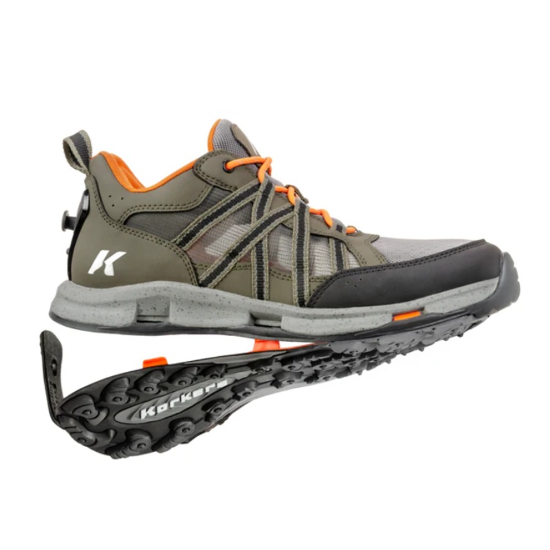 Korkers – All Axis Shoe – Vibram XS Trek Sole – Green