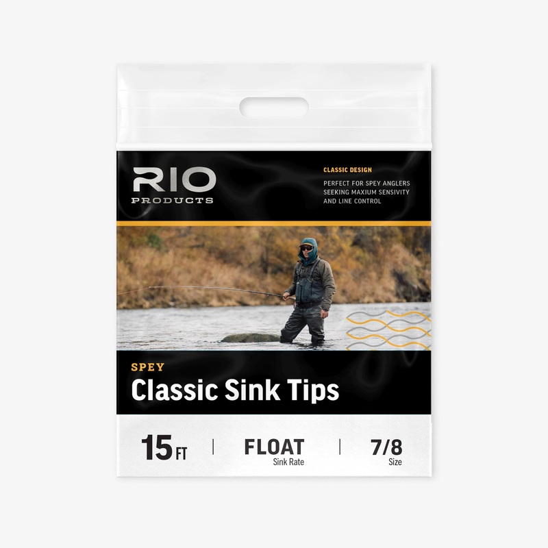 RIO – Classic Sink Tip 15ft|WF5/6|WF7/8|WF9+|Float|Intermediate|3ips|5ips|7ips