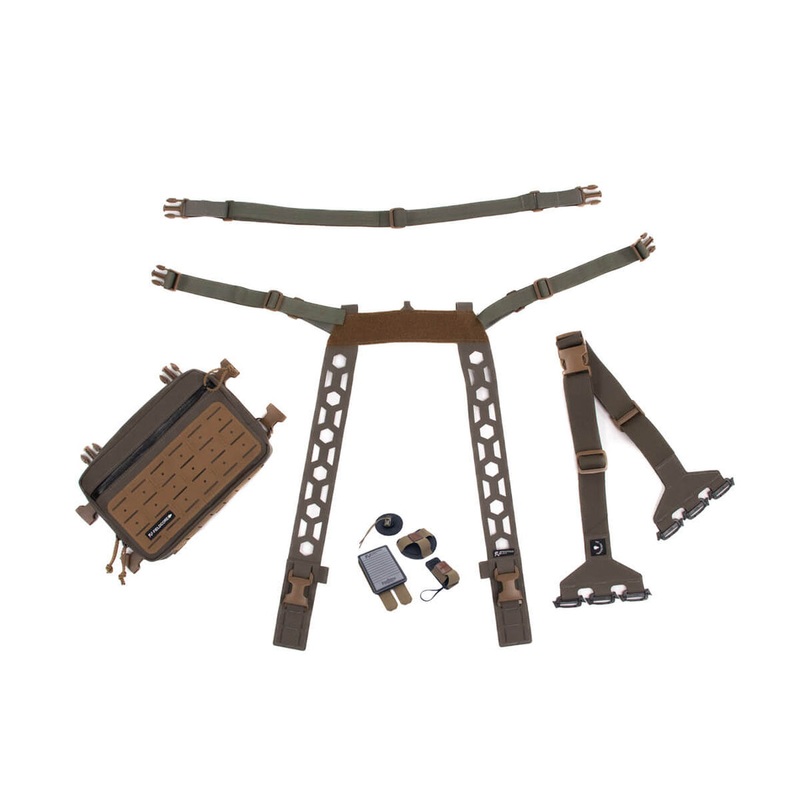 Scout Chest Rig Angler Essentials System – Ranger Green