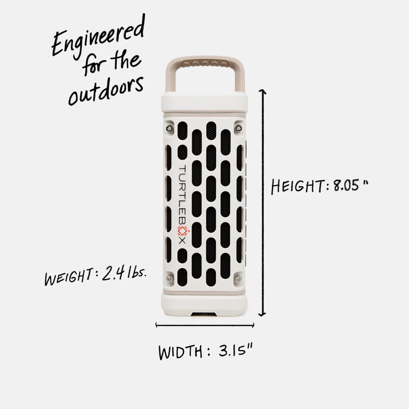 Turtlebox Audio Ranger Speaker – Ivory
