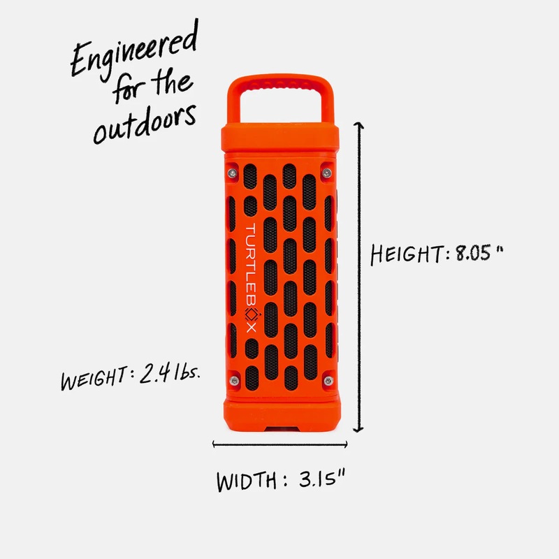 Turtlebox Audio Ranger Speaker – Orange