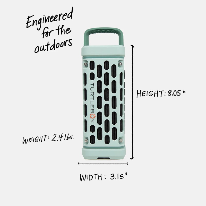 Turtlebox Audio Ranger Speaker – River Rock