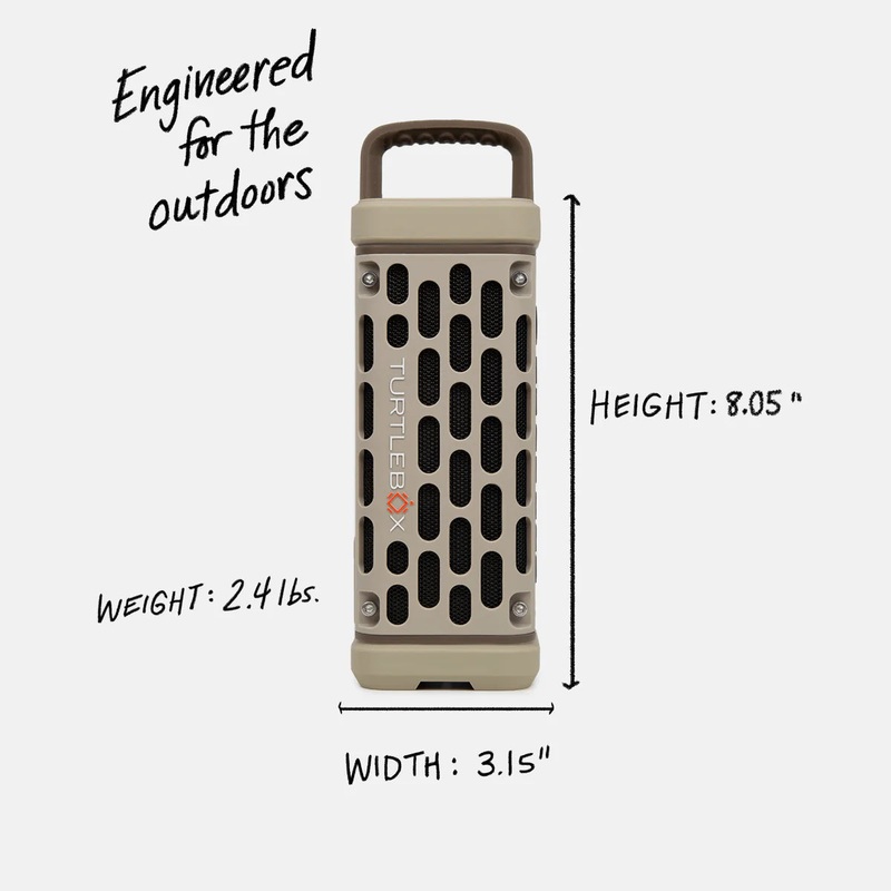 Turtlebox Audio Ranger Speaker – Tan
