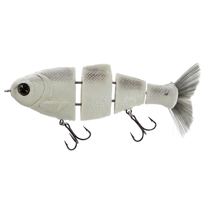 Bull Shad Swimbait Slow Sink|4″|5″|6″|7″|Gizzard Shad|Dirty White|Threadfin