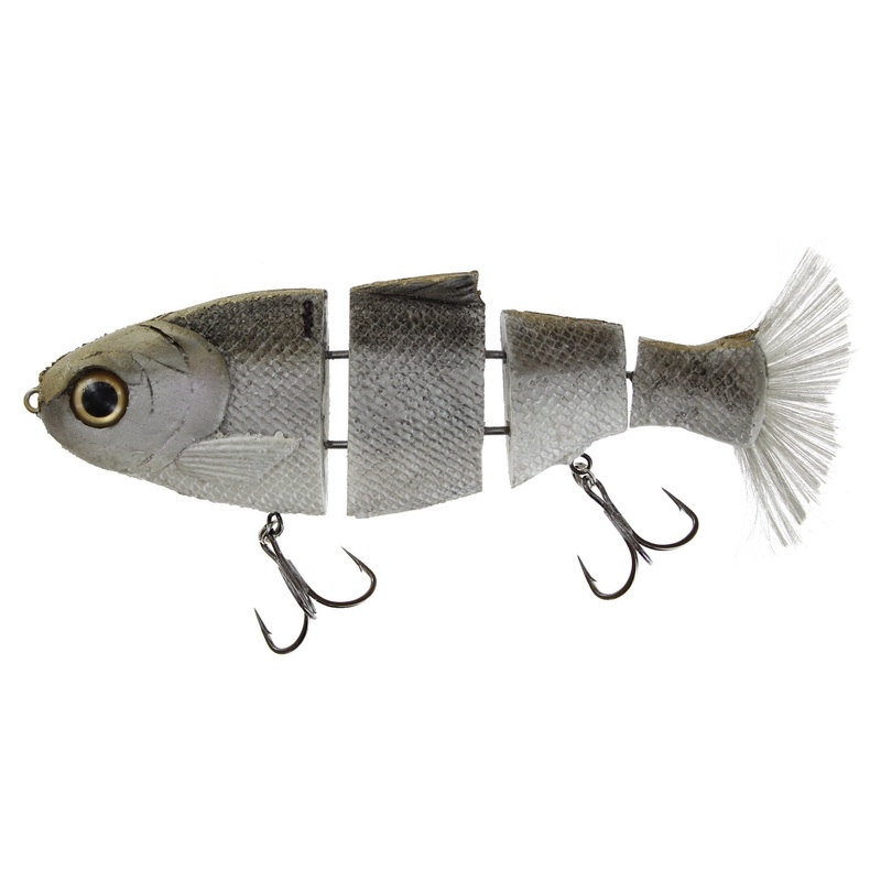 Bull Shad Swimbait Slow Sink|4″|5″|6″|7″|Gizzard Shad|Dirty White|Threadfin
