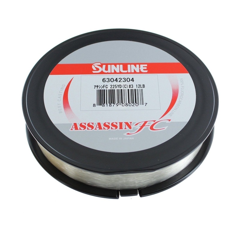 Sunline Assassin Fc Fluorocarbon Clear 225Yds