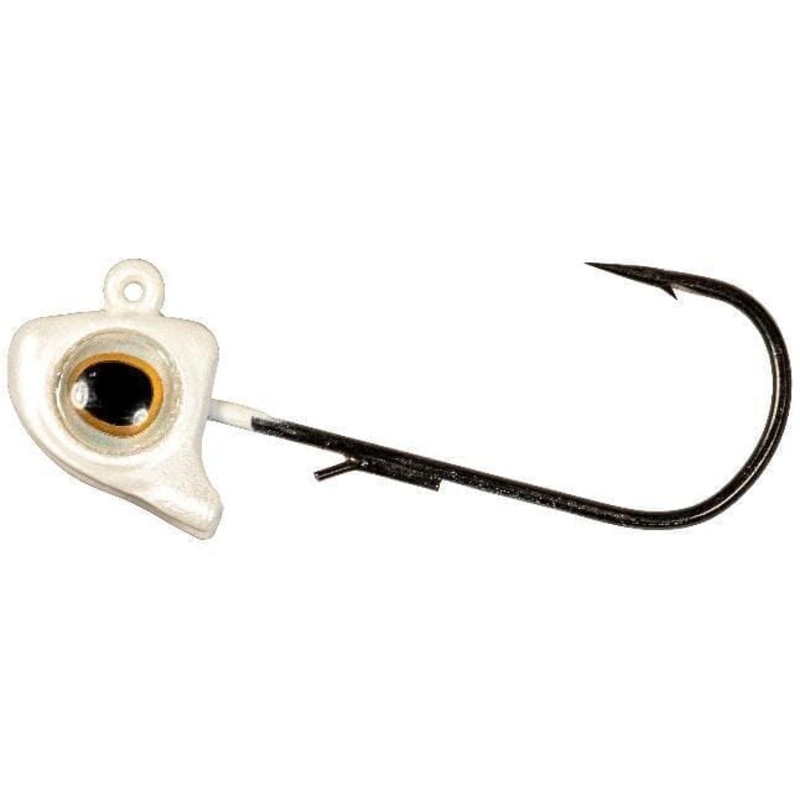 Z Man Finesse Eyez Jig Heads|Pearl|Smelt|1/8 1/0|3/16 1/0|1/8 3/0|3/16 3/0|1/4 3/0|3/8 3/0