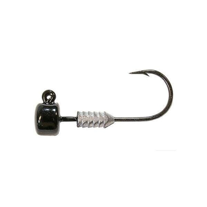 Z Man Nedlockz Hd Jig Head|1/15 oz|1/10 oz|1/5 oz|1/6 oz|Black|Green Pumpkin