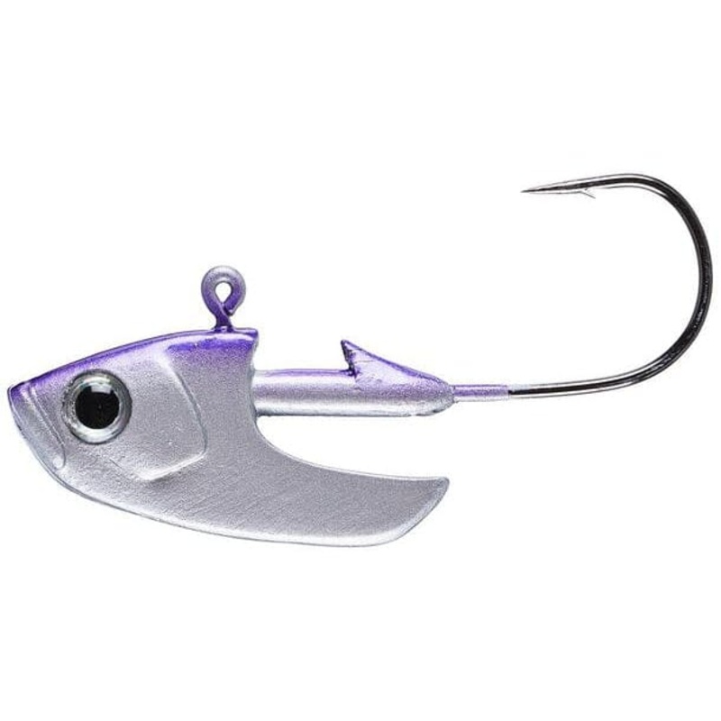 Basstrix Live Trix Head 2Pk|1/4oz 2/0|3/8oz 2/0|Tennesse Shad|Nude|Shad Spawn
