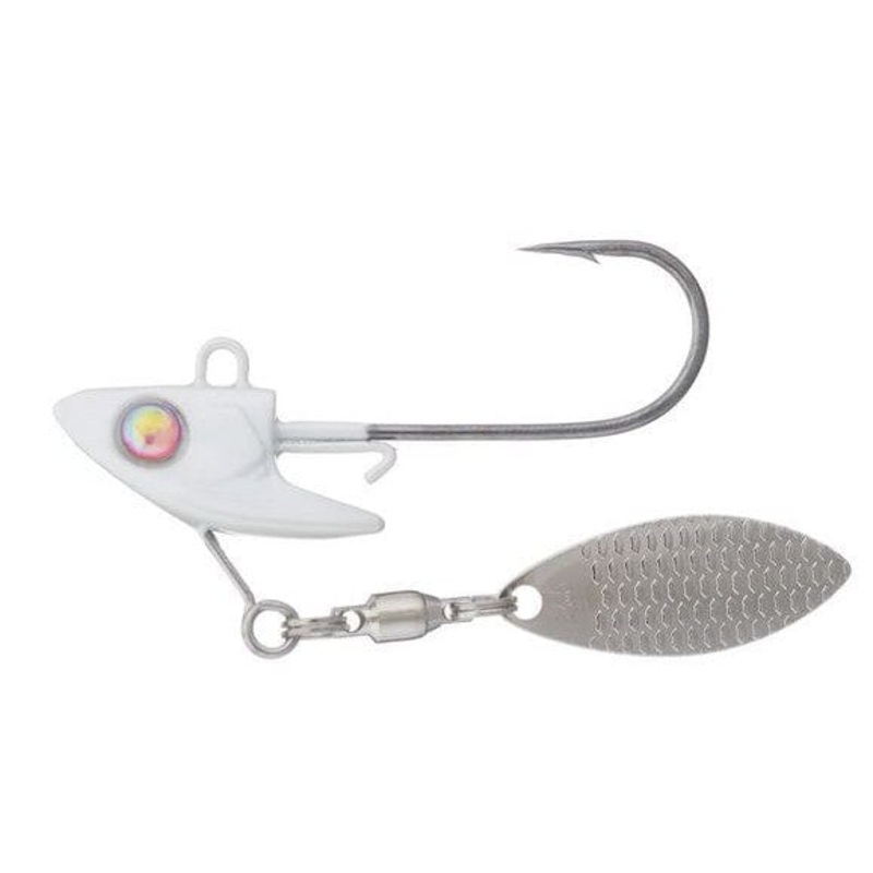 Damiki Rig Underspin Heads|Natural Shad|White|Chartreuse|Ayu|1/4 1/0 3pk|1/4 2/0 3pk|3/8 2/0 3pk|1/2 3/0 2pk|3/4 3/0 2pk