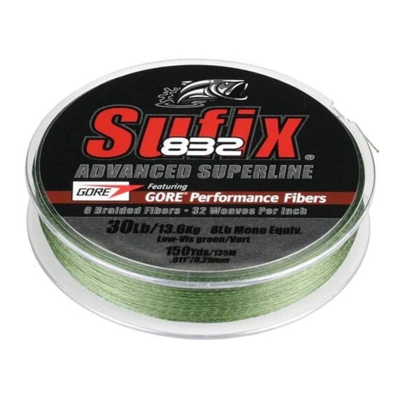 Sufix 832 Braided Line Lo-Vis Green