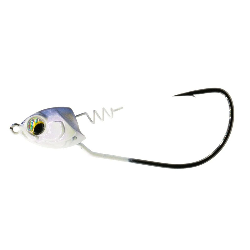 6th Sense Axle Swimbait Head|1/4 3/0|1/4 4/0|3/8 4/0|3/8 5/0|Baby Shad|Raw