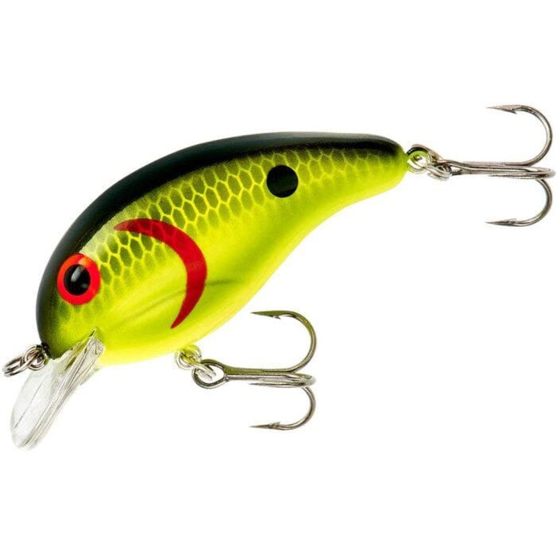 Bandit Crankbait Chartreuse Black Back
