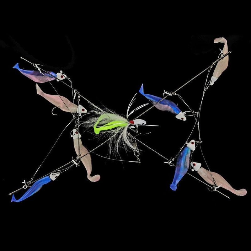 Captain Mack Trolling Umbrella Rig Shad Body