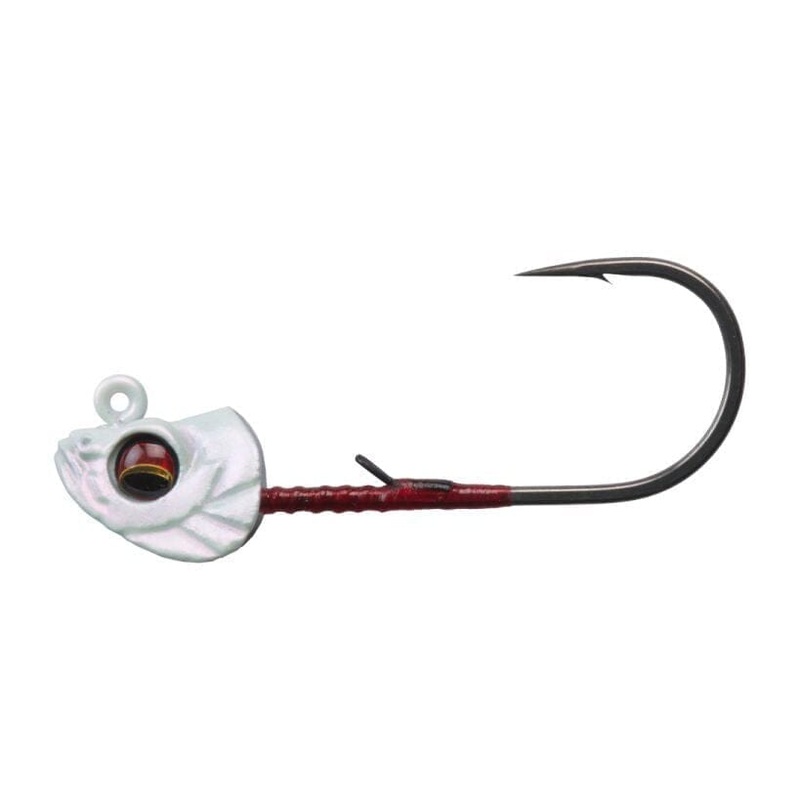 Megabass Okashira Jighead 3pk|1/8 3/0|Spawn Kill|Real Minnow|Shad|Tenn Shad