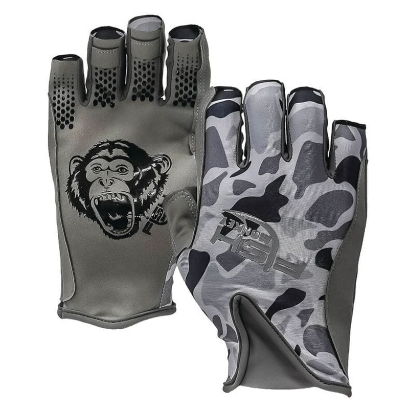 Fish Monkey Pro 365 Glove|Light Grey|Old School Camo Beige|Old School Camo Grey|S|M|L|Xl