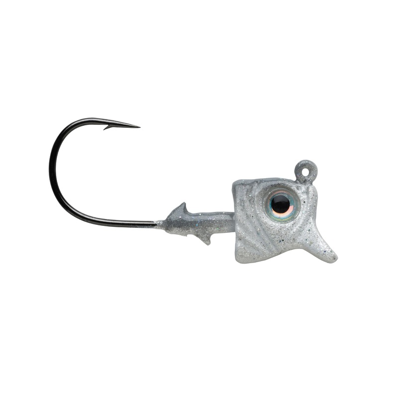 1st Gen JawDropper Jighead|Shad|Glimmer Shad|3/16 2/0|1/4 3/0